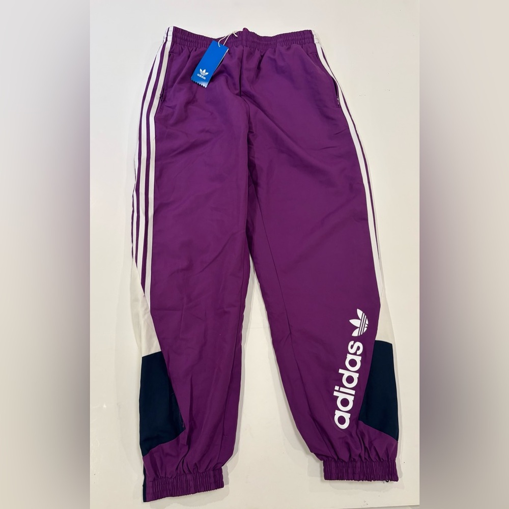 Adidas Purple Tripur Viotri Pants - size Medium- NWT